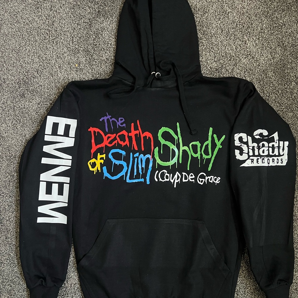 Eminem The Death of Slim Shady Pullover RARE Hoodie New S-5XL Fast … - Picture 5 of 10